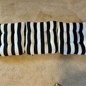 Black and White Accent Pillows